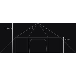 Savotta FDF 10-JSP Tent Without Pole Sets and Stakes