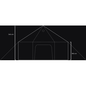 Savotta FDF 20-HQ Tent (Includes centre and side poles)