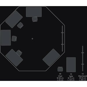 Savotta FDF 20-HQ Tent (Includes centre and side poles)
