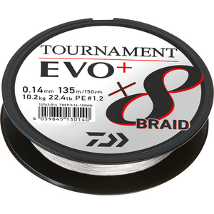 Daiwa Tournament 8 Braid EVO+ 135m