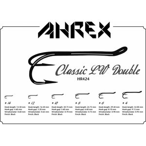 Ahrex Hooks HR424 Classic Low Water Double