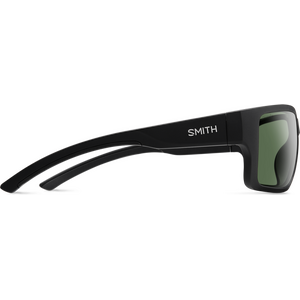 Smith Elite Outback Elite, Matte Black, Chromapop+ Polarized Gray Green