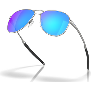 Oakley Contrail, Satin Chrome w/ Prizm Sapphire