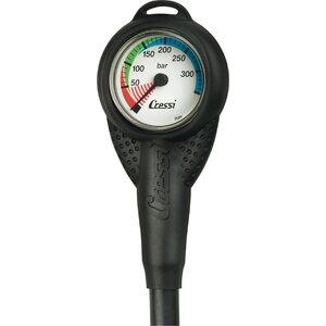 Cressi AC2 Compact DIN + Octopus Compact Regulator + Mini SPG Pressure Gauge Bar