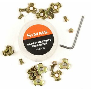 Simms G4 Pro HardBite Star Cleat (10-Puck)