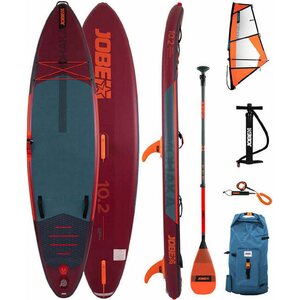 Jobe Mohaka 10.2 Windsurf SUP + Mohaka SUP Sail 3.5m2 Package