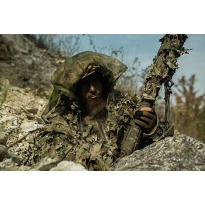 SC Ghillie SCG. RIFLE CAMO SYSTEM RECCE LINE 3D