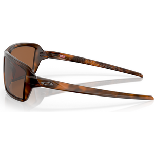 Oakley Cables, Brown Tortoise w/ Prizm Tungsten Polarized