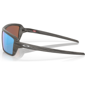 Oakley Cables, Woodgrain w/ Prizm Deep Water Polarized