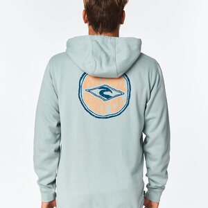 Rip Curl Dams Zip Thru Hood Fleece Mens