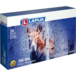 Lapua .308 Win 12,0 g Mega 20 kpl