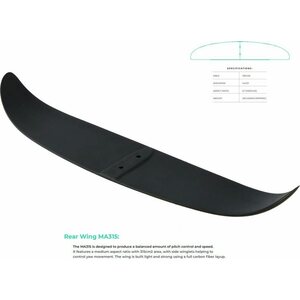 Ozone Hydrofoil Apex V1 Kitefoil LA1200 with Covers - 90cm mast