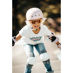 Julbo Fury S Shiny White / Pink, Pink Flash Lens