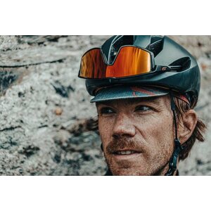 Julbo Fury Black / Red, Red ML REACTIV 1-3 Light Amplifier Lens