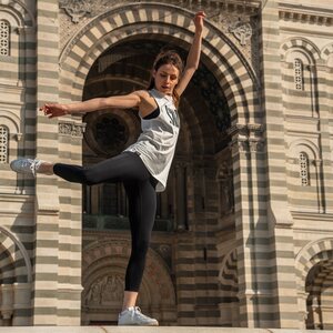 SNAP Mesh Legging Womens