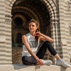 SNAP Mesh Legging Womens