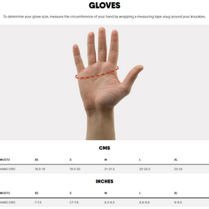 Musto Performance Short Fingered Glove