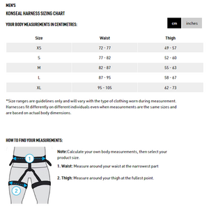 Arc'teryx Konseal Harness Mens