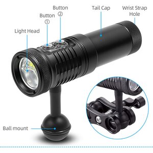 Sparkave Sdive V1 - 2200 lumen