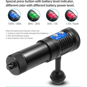 Sparkave Sdive V1 - 2200 lumen