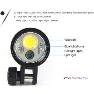 Sparkave Sdive V2 - 4.000 lumen
