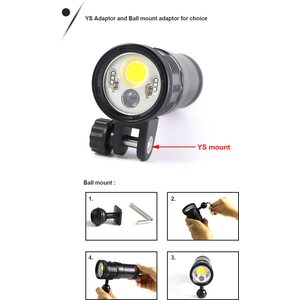 Sparkave Sdive V2 - 4.000 lumen
