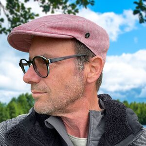 IQ UV Flatcap Linen 44