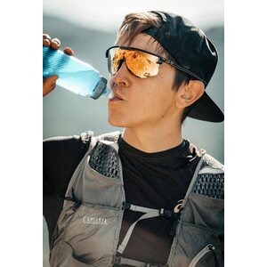 Julbo Ultimate Black / Red, Red ML REACTIV 1-3 Light Amplifier Lens