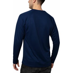 IQ UV Shirt Outdoor V-Neck Long Sleeve Mens