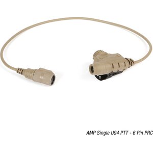 Ops-Core PTT U94 6 Pin PRC, 18.5"