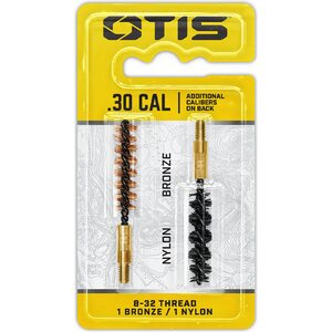 Otis .30 CAL BORE BRUSH 2 PACK (1 NYLON/1 BRONZE)