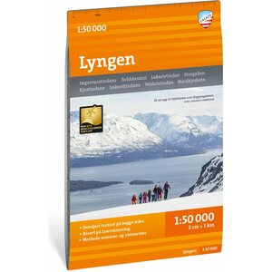 Calazo Lyngen 1:50 000