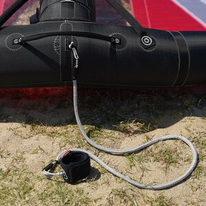 Ozone Wing Waist Leash with QR for Bigger Wings