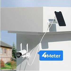 Reolink Duo 4G battery powered 2x4MP AI camera for outdoor use with LED-spotlights