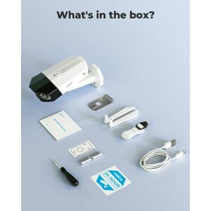 Reolink Duo 4G battery powered 2x4MP AI camera for outdoor use with LED-spotlights