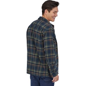 Patagonia Long-Sleeved Organic Cotton Midweight Fjord Flannel Shirt Mens