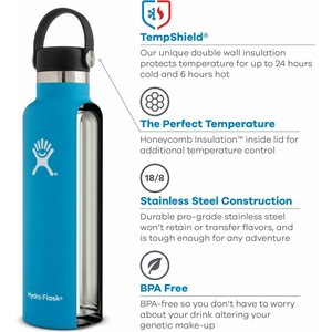 Hydro Flask Standard Mouth Flex Straw Cap 621 ml (21oz)