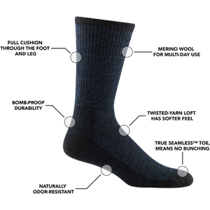 Darn Tough Nomad Boot Midweight with Full Cushion Merino Mens