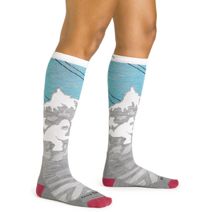 Darn Tough Yeti Over-the-calf Midweight Ski & Snowboard Sock Womens
