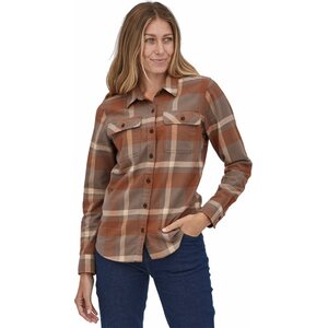 Patagonia Long-Sleeved Organic Cotton MW Fjord Flannel Shirt Womens