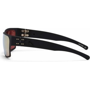 Gatorz Delta Matte Blackout with Rose Polarized Lens w/Gold Mirror