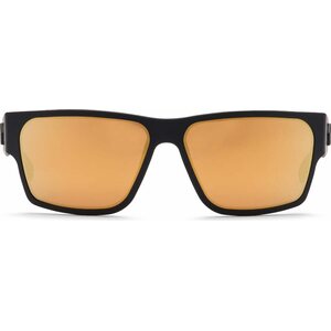 Gatorz Delta Matte Blackout with Rose Polarized Lens w/Gold Mirror