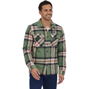 Patagonia Insulated Organic Cotton MW Fjord Flannel Shirt Mens