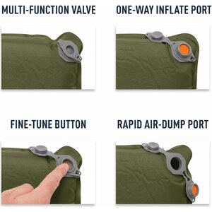 Sea to Summit Camp Plus Self Inflating Sleeping Mat Rectangular Large