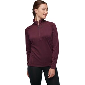 Black Diamond Coefficient LT Quarter Zip Womens