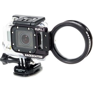 FLIP +15 MacroMate Mini Underwater Macro Lens for GoPro 10, 9, 8, 7, 6, 5, 4, 3