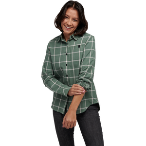 Black Diamond Serenity Long Sleeve Flannel Shirt Womens