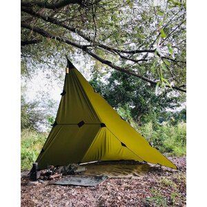 Bushcraft Spain Oilskin Tarp 3x3m
