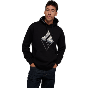 Black Diamond Mountain Logo Hoody Mens
