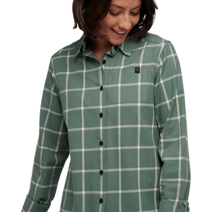 Black Diamond Serenity Long Sleeve Flannel Shirt Womens